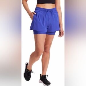 NEW- Spyder Women's Athletic Purple Shorts, Size XL (waist 38)